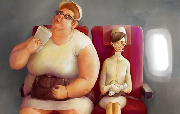 Picture 6 of Read the personality by choosing a seat on the plane