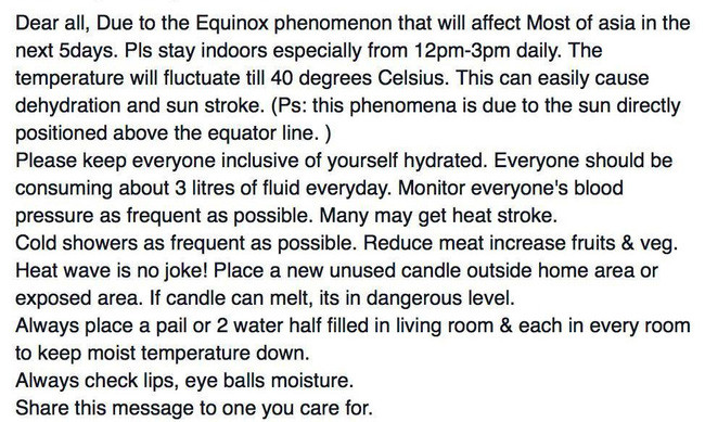 Picture 2 of Real damage 'Equinox weather phenomenon' makes the whole Asia hot to 40 degrees Celsius