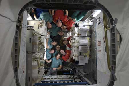 Picture 8 of Record long space walk
