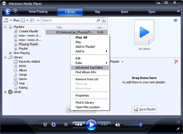 Record The Lyrics To The Windows Media Player Window