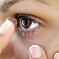 Picture 1 of Recover contact lenses for fear of blindness