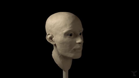 Picture 4 of Recreate the face of an Egyptian woman who lived 1500 years ago