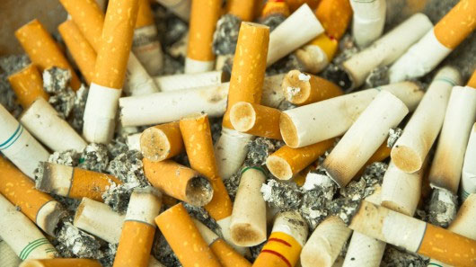 Picture 1 of Recycling cigarette remnants