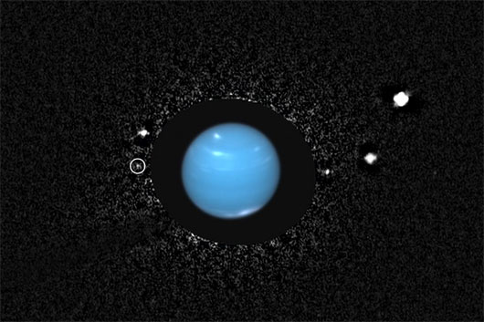 Picture 1 of Rediscover the missing moon of Neptune