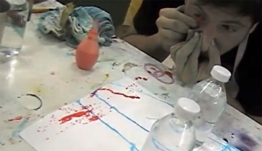 Picture 4 of Restoring talents to paint with eyes