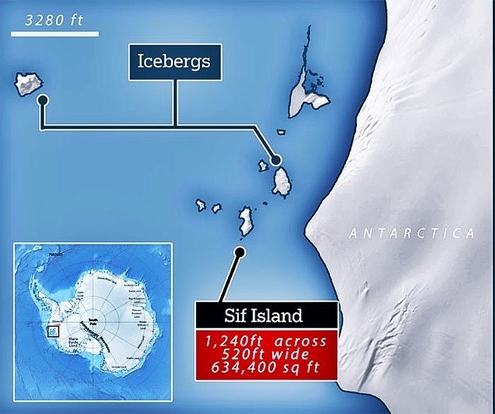 Picture 1 of Reveal an unexplored island in Antarctica