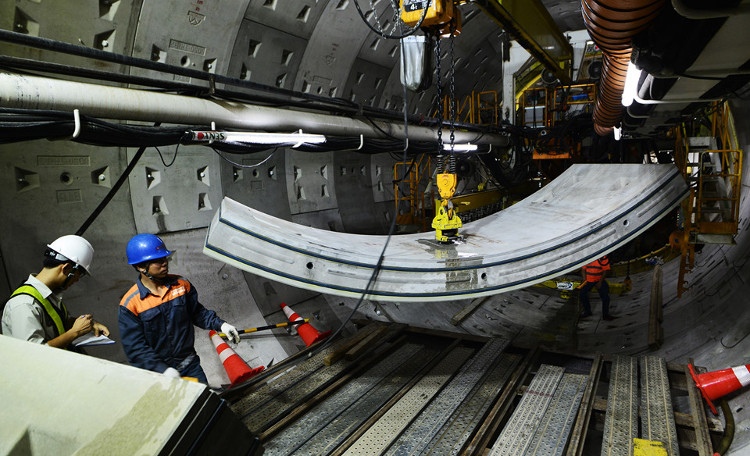 Picture 6 of Revealing the first metro tunnel in Saigon
