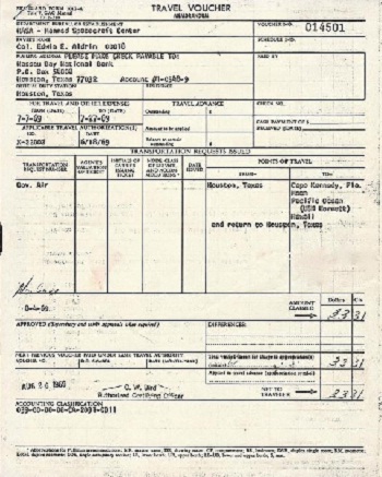 Picture 2 of Revealing the level of working expenses for astronauts to the Moon in 1969
