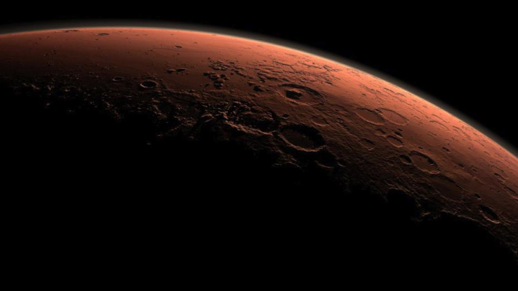 Picture 1 of Revealing the reason why Mars kept water in the lake