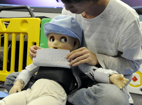 Picture 8 of Robot baby like real people