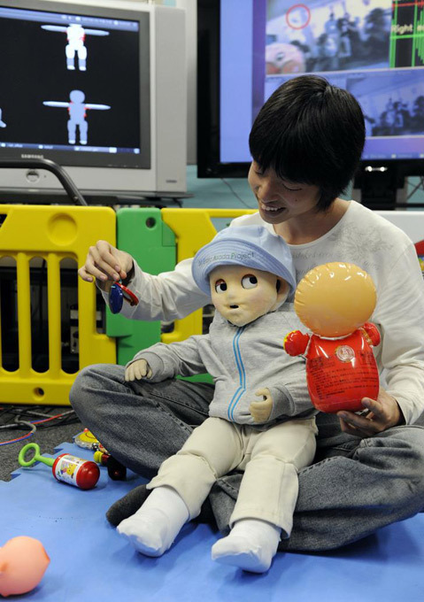 Picture 9 of Robot baby like real people