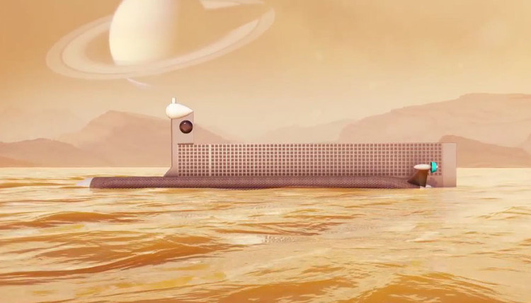 Picture 1 of Robot submarine explores extraterrestrial oceans