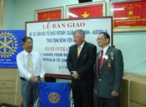 Picture 1 of Rotary organizes 40 wheelchairs for Cho Ray Hospital