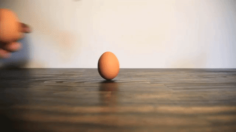 Picture 3 of Rotate a boiled egg and you will see the magic happen