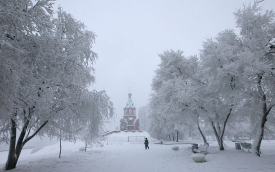 Picture 1 of Russia: 45 people died from the cold price of -50 degrees Celsius