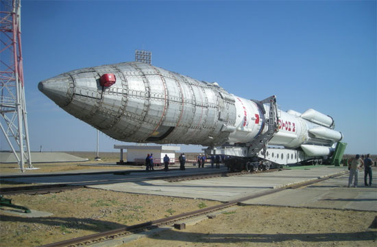 Russia announces the cause of the Proton-M rocket explosion images 1