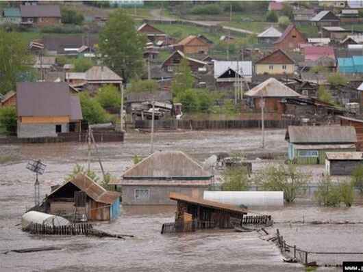 Russia Evacuated Tens Of Thousands Of People Because Of Flooding