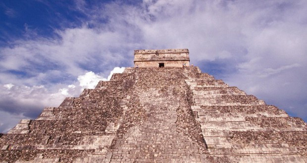 Picture 1 of Russian doll structure inside the Maya pyramid