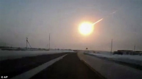 Picture 1 of Russian meteorites leave hundreds of tons of dust in the atmosphere