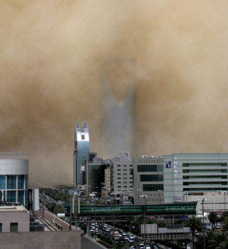 Picture 6 of Sand attack the city