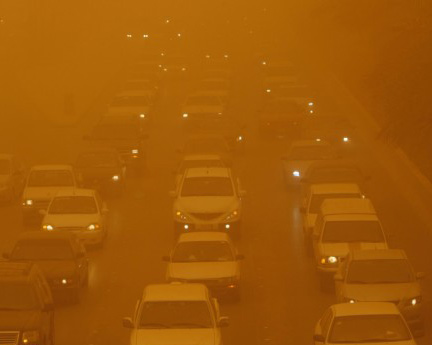 Picture 7 of Sand attack the city