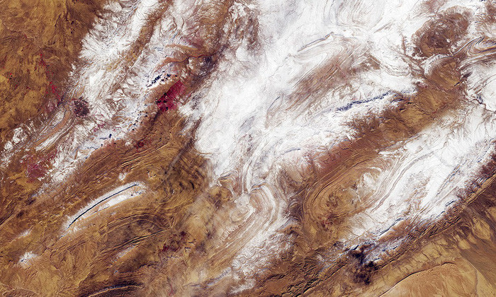 Picture 1 of Satellite images denounce climate change that changes the Earth