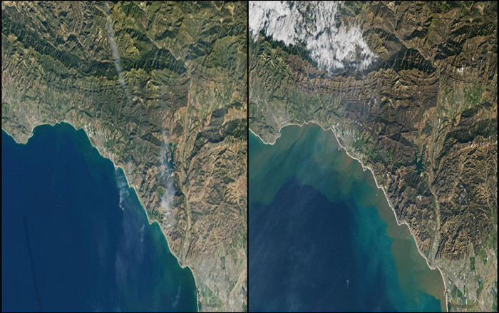 Picture 5 of Satellite images denounce climate change that changes the Earth