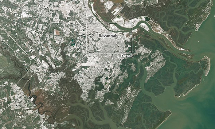 Picture 7 of Satellite images denounce climate change that changes the Earth