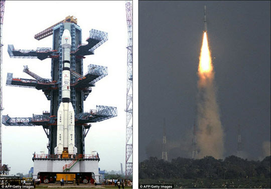 Picture 1 of Satellite launches failed in 2010