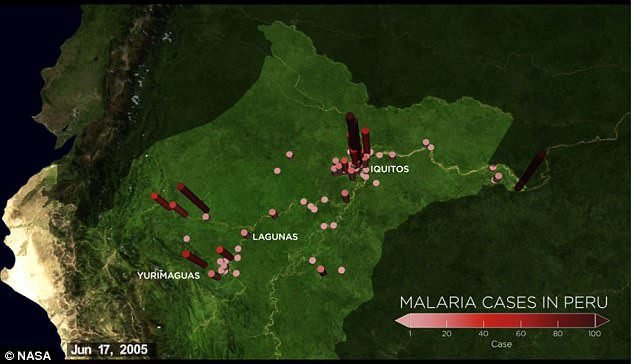 Picture 1 of Satellites help predict malaria early