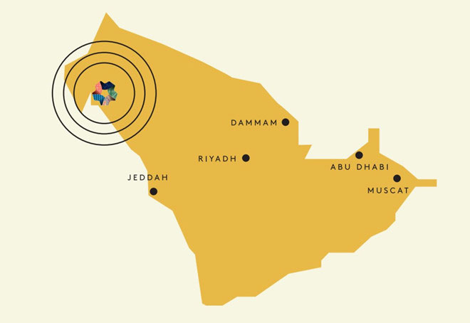 Picture 5 of Saudi Arabia's $ 500 billion city uses the artificial moon