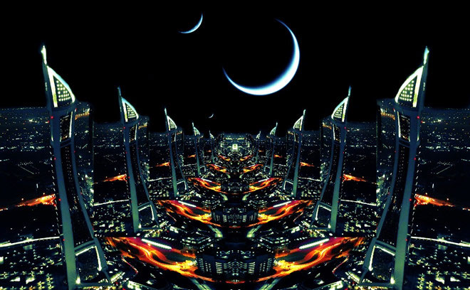 Picture 7 of Saudi Arabia's $ 500 billion city uses the artificial moon
