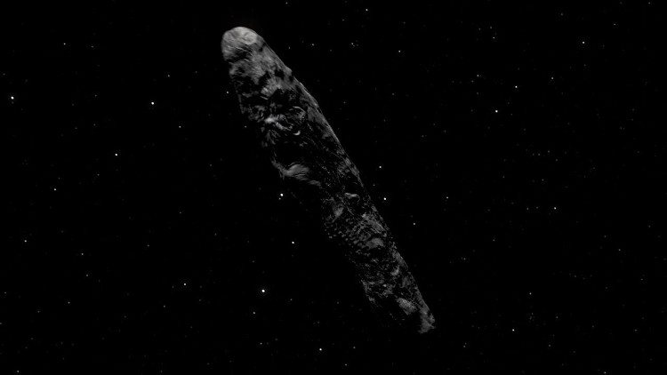 Picture 1 of Scan interstellar traveling objects suspected of alien spacecraft