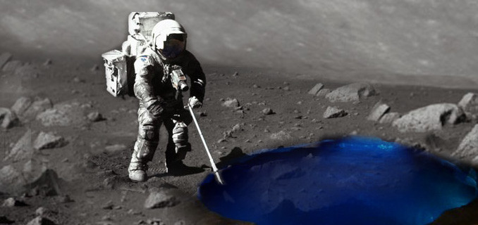 Picture 1 of Science may have found water right on our Moon