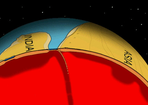 Picture 1 of Scientists discovered that two large continents have disappeared