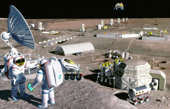 Picture 1 of Scientists warn people not to greedily exploit the exhaustion of space resources