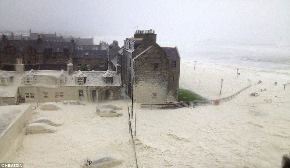 Picture 1 of Scotland sinks in the bubble storm