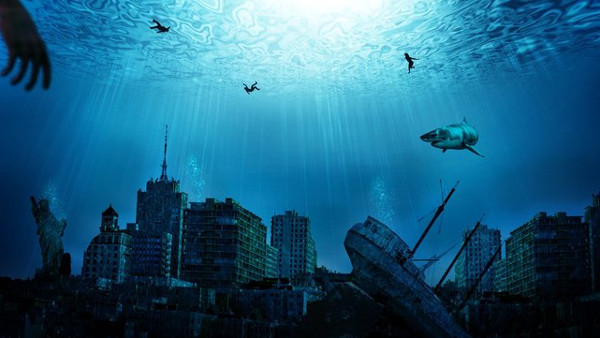 Picture 3 of Sea level will rise 60m if all fossil fuels are burned