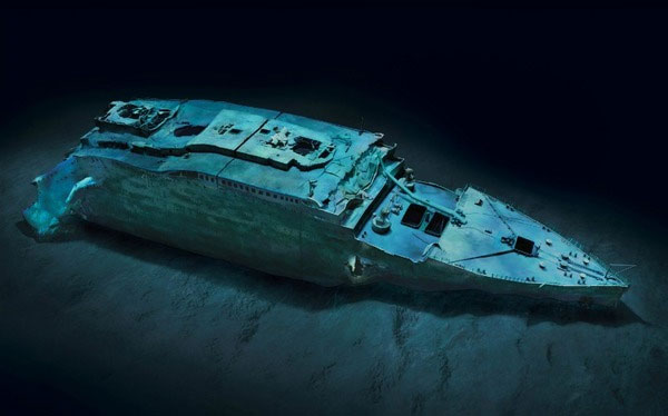 Picture 1 of Seabed science helped detect the wreck of the Titanic