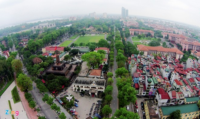 Picture 7 of See green tree-lined streets in Hanoi