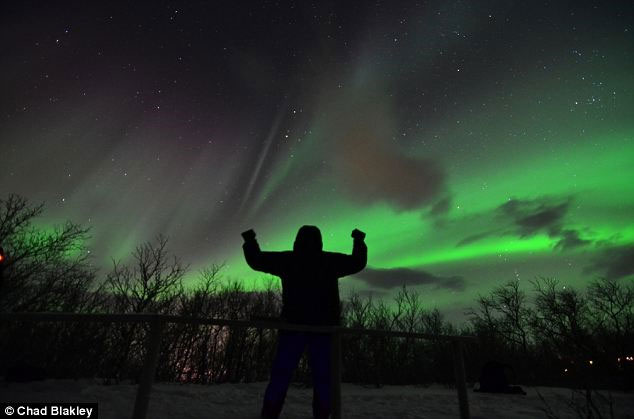 Picture 12 of See the beautiful north aurora from the biggest solar storm