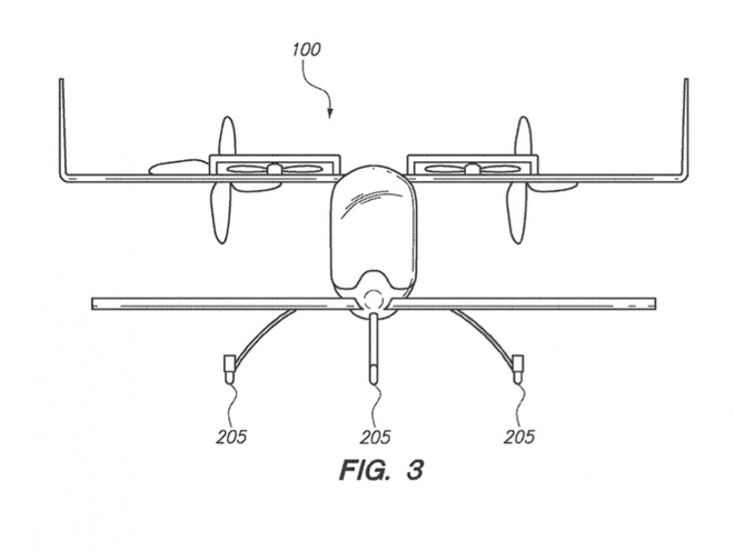 Picture 8 of See the drawing of the foldable flying car of Google co-founder