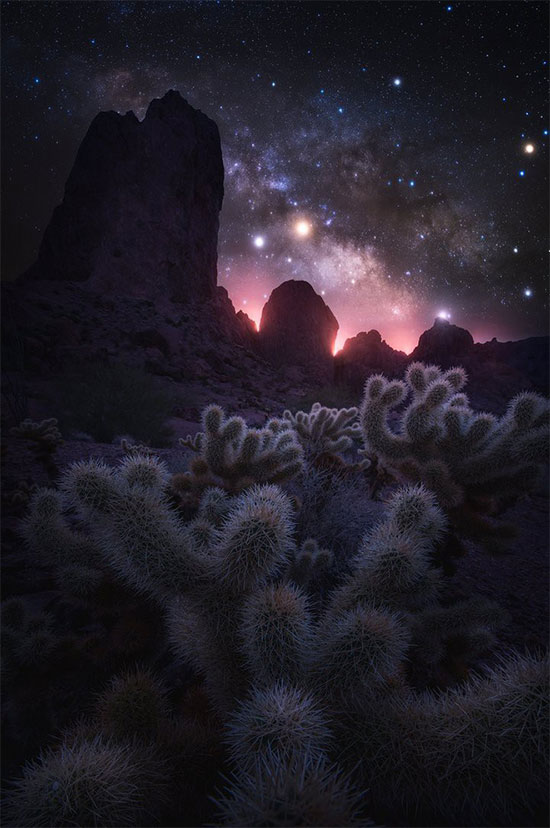 Picture 10 of See the fantasy night under the talented hands of Canadian photographer