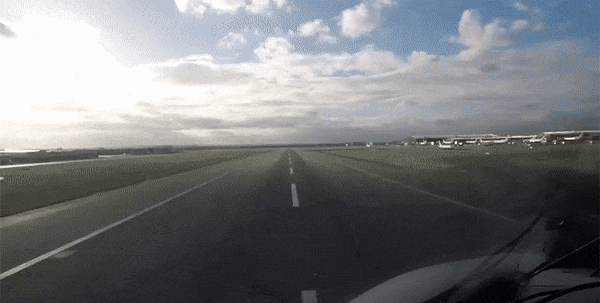 Picture 1 of See the full 11-hour flight only in 4-minute video time-lapse