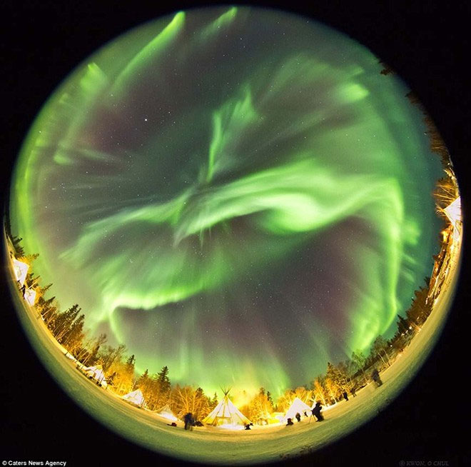 Picture 7 of See the virtual aurora on the earth from the universe