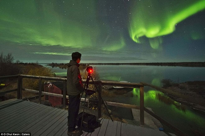 Picture 8 of See the virtual aurora on the earth from the universe