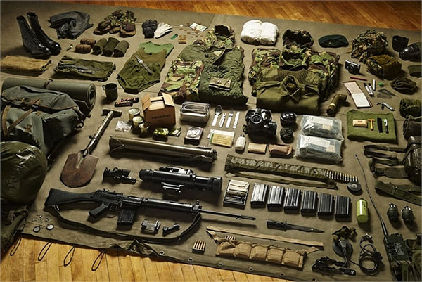 Picture 11 of See weapons of British soldiers from the 11th century to the present