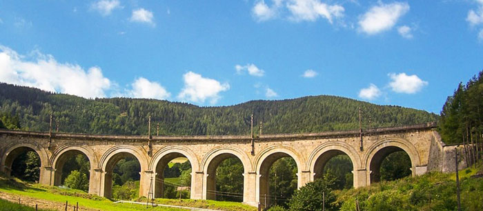 Semmering railway route