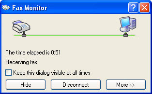Picture 25 of Send a fax from a Windows XP-based computer