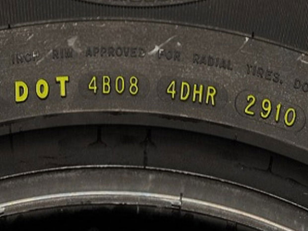Picture 4 of Series of numbers printed on tires: Thinking is something that no one is paying attention to, but hiding important information